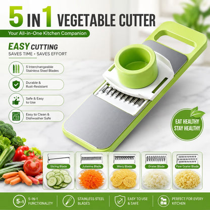 5-in-1 Vegetable Cutter